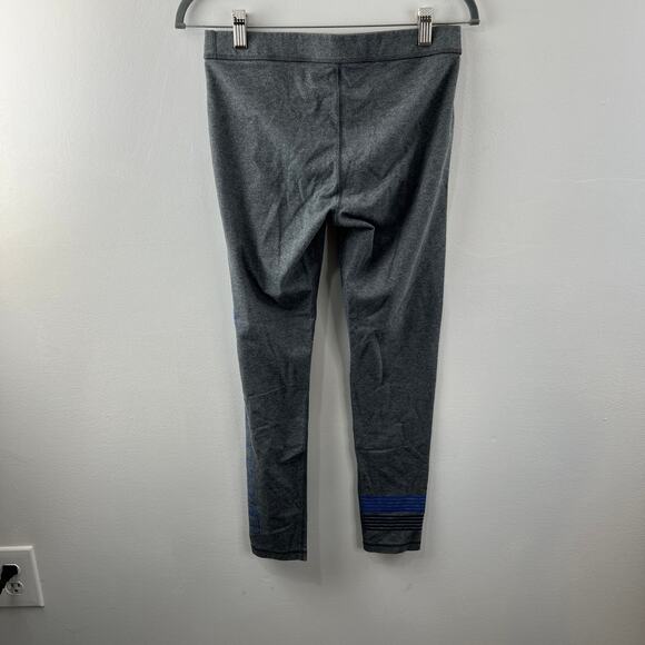 Under Armour Gray Yoga Leggings Elastic Waist Pull On Performance Size M Medium - Picture 2 of 7